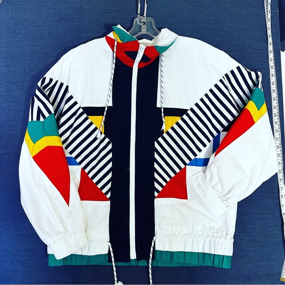 Other - Original Vintage 80's Sport Jacket Sailing Themed size Large